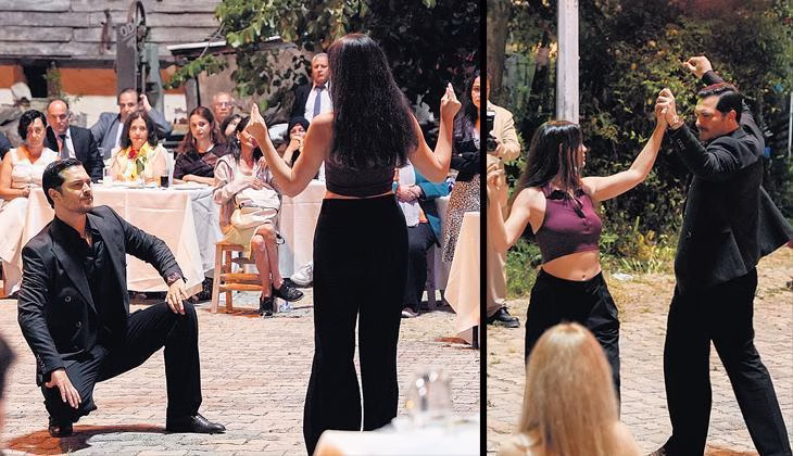 Eşref’in zeybeği mest etti