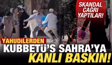 Fanatik Yahudilerden Kubbetü’s-Sahra’ya ‘kanlı’ baskın!