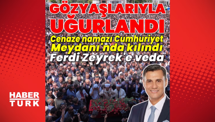 Ferdi Zeyrek'e veda! Cenazesi belediyeye getirildi | Son dakika haberler | Son dakika haberleri