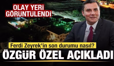 Ferdi Zeyrek’in son durumu nasıl? Özgür Özel son bilgileri paylaştı Kaza yeri görüntülendi