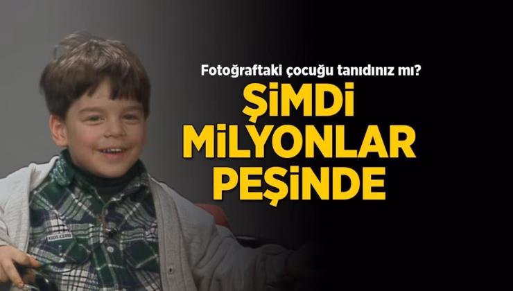 Fotoğraftaki çocuğu tanıdınız mı? ‘Meğer hayallerimin ilk adımını atmışım’