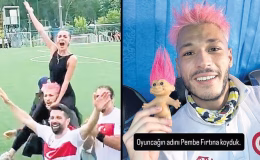 Galibiyeti omzunda kutladı
