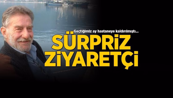 Geçtiğimiz ay hastaneye kaldırılmıştı… Usta sanatçı Ahmet Mekin’e sürpriz ziyaretçi