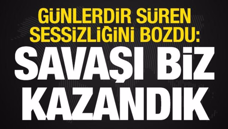 Hamaney’den ABD ve İran açıklaması: Zafer kazandık