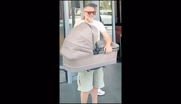 İkinci toruna davullu karşılama