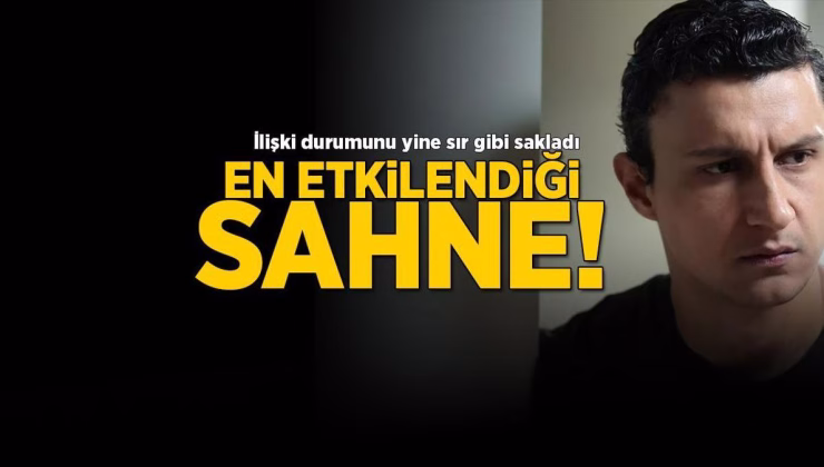 İlişki durumunu yine sır gibi sakladı! Alper Çankaya, Uzak Şehir’de en etkilendiği sahneyi anlattı