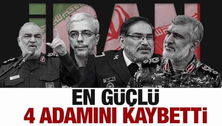 İran en güçlü 4 adamını kaybetti!
