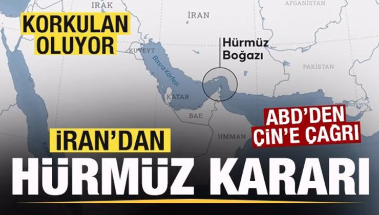 İran Meclisi’nden son dakika Hürmüz Boğazı kararı: Kapatılmasına onay verildi