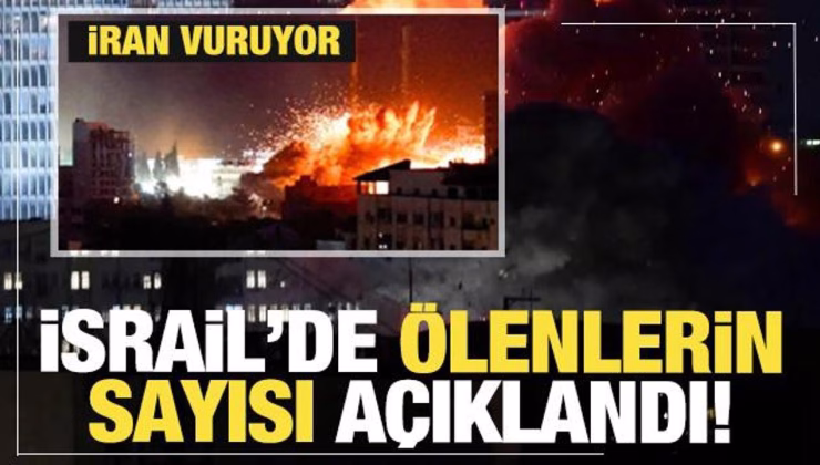 İran’dan balistik misilleme! İsrail’de ölenlenlerin sayısı açıklandı