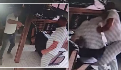 İş insanı Aykut Karagöz'ü öldüren boğuşma! Dehşet anı kamerada | SON DAKİKA HABERİ | Son dakika haberleri