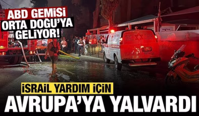 İsrail Avrupa’ya yardım için yalvardı: ABD uçak gemisi Orta Doğu’ya geliyor!