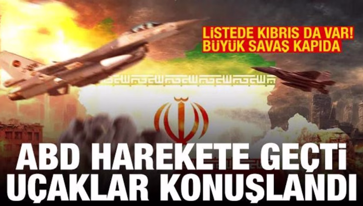 İsrail-İran Savaşı’nda Kıbrıs sürpriz! ABD harekete geçti, uçaklar konuşlandı