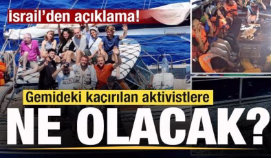 Madleen gemisindeki aktivistlere ne olacak? İsrail’den açıklama!