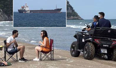 Mavi bayraklı İnkumu'nda mazot! Denize girmek 2 gün yasaklandı! | Son dakika haberleri