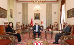 Meclis Başkanı Kurtulmuş, DEM Parti heyetini kabul etti