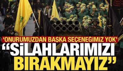 Onurumuzdan başka seçeneğimiz yok: Hizbullah’tan silah kararı