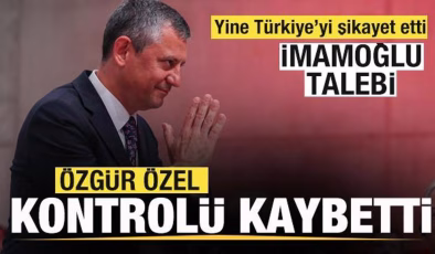 Özgür Özel, Almanya’da yine Türkiye’yi hedef aldı! İmamoğlu talebi! Tepki çeken sözler