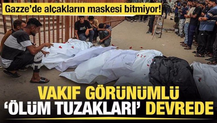 Son 24 saatte 51 Filistinli şehit oldu! Vakıf görünümlü ‘Ölüm tuzakları’ devrede