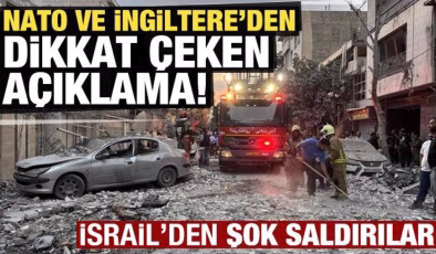 Son dakika: İsrail saldırıları sonrası NATO ve İngiltere’den dikkat çeken açıklamalar!