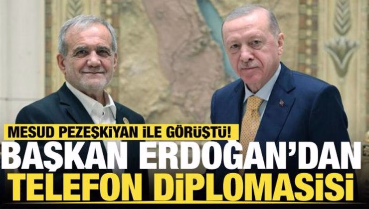 Son dakika… Cumhurbaşkanı Erdoğan, İran Cumhurbaşkanı ile görüştü!