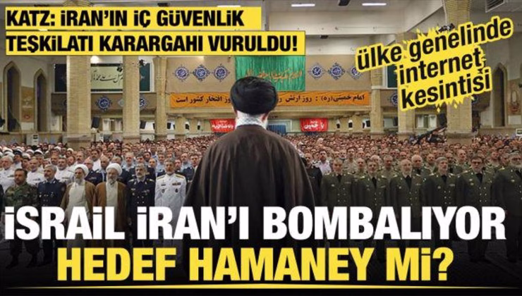 Son dakika… Tahran’da askeri hedefler vuruldu! 40 nokta hedef alındı