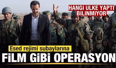 Suriye’de Esed rejimi subaylarına film gibi operasyon! Hangi ülke yaptı bilinmiyor