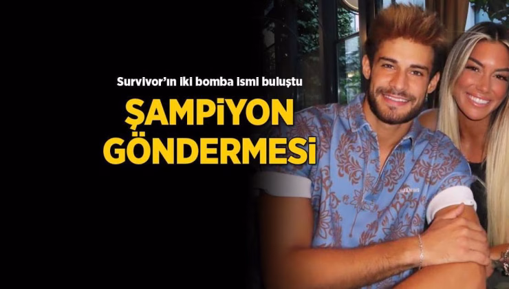 Survivor’ın en dikkat çeken iki ismi buluştu! Şampiyon göndermesi geldi