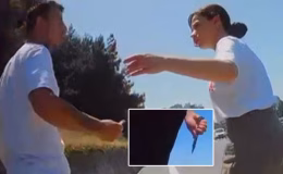 TEM'de tartışan çifte müdahale ettiler! Dehşeti yaşadılar | SON DAKİKA HABERİ | Son dakika haberleri