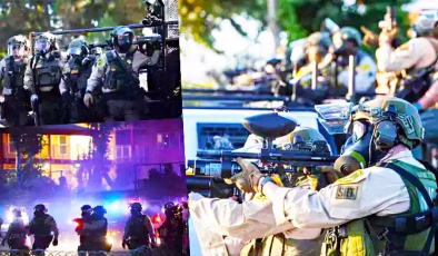 Trump nadiren kullanılan yetkilerini devreye soktu! Askerler sokağa indi