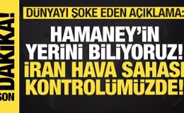 Trump’tan Hamaney’e ölüm tehdidi: Yerini biliyoruz! İran hava sahası kontrolümüzde