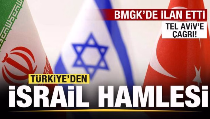 Türkiye’den İsrail hamlesi! BMGK’de ilan edildi! Tel Aviv’e çağrı