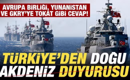 Türkiye’den son dakika Doğu Akdeniz duyurusu! Yunanistan, GKRY ve AB’ye tokat gibi cevap