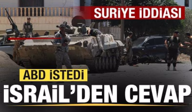 ABD istedi, İsrail söz verdi! Suriye iddiası