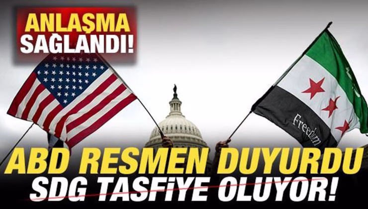 ABD son dakika duyurdu! Terör örgütü SDG tasfiye oluyor! Anlaşma sağlandı