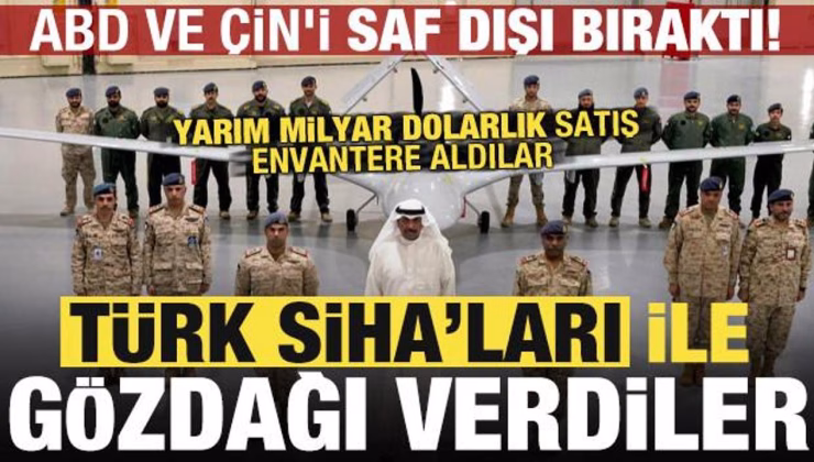 ABD ve Çin’i saf dışı bıraktı! Bayraktar TB2 SİHA’larla gözdağı verdiler…