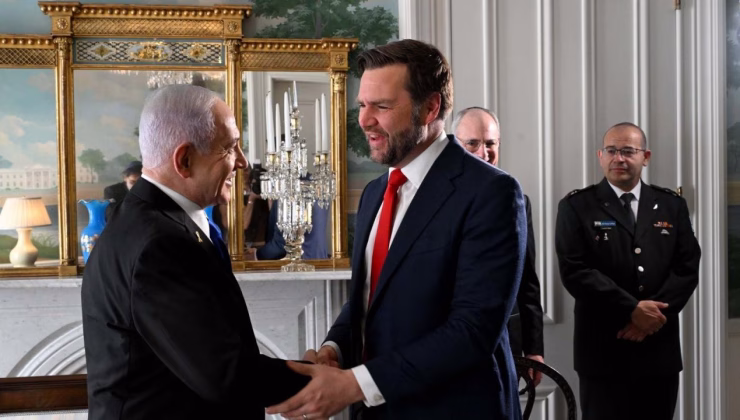 ABD’de kanlı zirve! Netanyahu, Rubio ve JD Vance ile görüştü