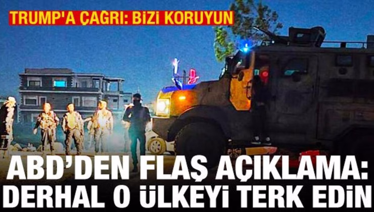 ABD’den Suriye çağrısı: Ülkeyi terk edin