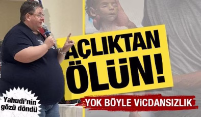 ABD’li Yahudi’den insafsız sözler: İsrailli rehineler bırakılana kadar açlıktan ölün!