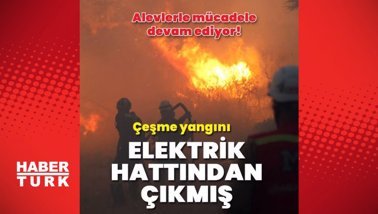 Alevler bu kez Çeşme'de! Yazlıkların olduğu alanda alarm! | Son dakika haberleri