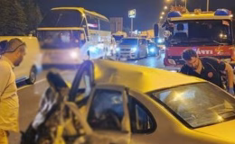 Ankara'da 'ters yön' kazası: 2 ölü | Son dakika haberleri