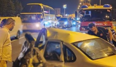 Ankara'da 'ters yön' kazası: 2 ölü | Son dakika haberleri