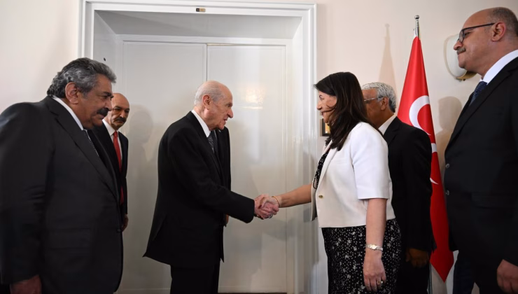 Bahçeli, DEM Parti heyetiyle görüştü
