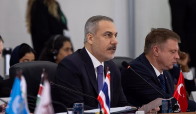 Bakan Fidan BRICS zirvesinde konuştu