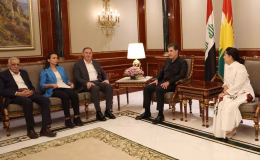 Barzani, DEM Parti heyetini kabul etti