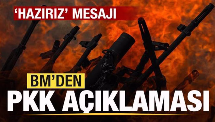 BM’den PKK açıklaması! ‘Hazırız’ mesajı