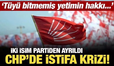 CHP’de istifa krizi: Bayrampaşa’da iki meclis üyesi partiden ayrıldı