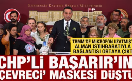 CHP’li Başarır’ın çevrecilik maskesi düştü: Alman vakıfla bağlantıları ortaya çıktı