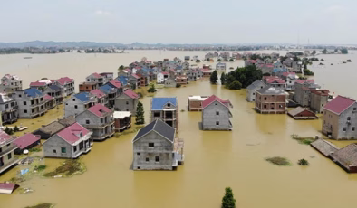 Çin’de sel felaketi 2 can kaybı! Çok sayıda kayıp var!