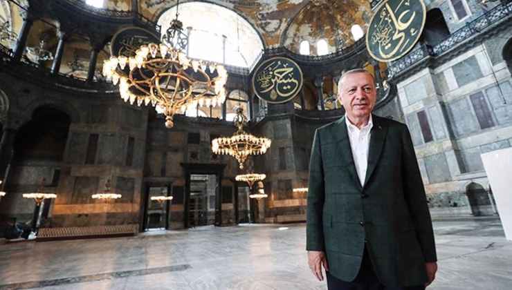 Cumhurbaşkanı Erdoğan’dan ‘Ayasofya’ açıklaması: ‘Ebediyen özgür kalacak’