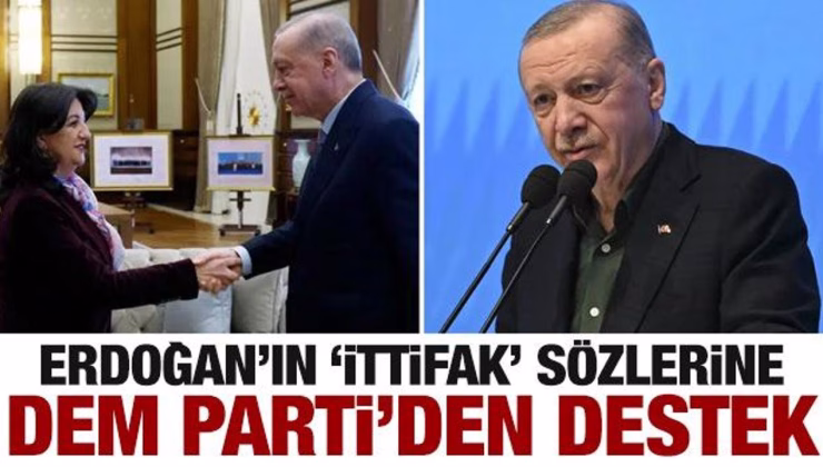 DEM Parti’den Erdoğan’ın ittifak sözleri sonrası açıklama
